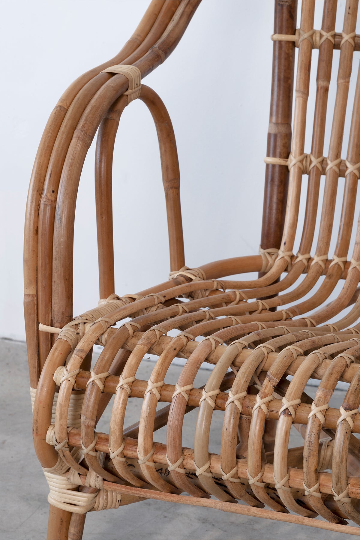 Rattan Verandah Chair - Natural