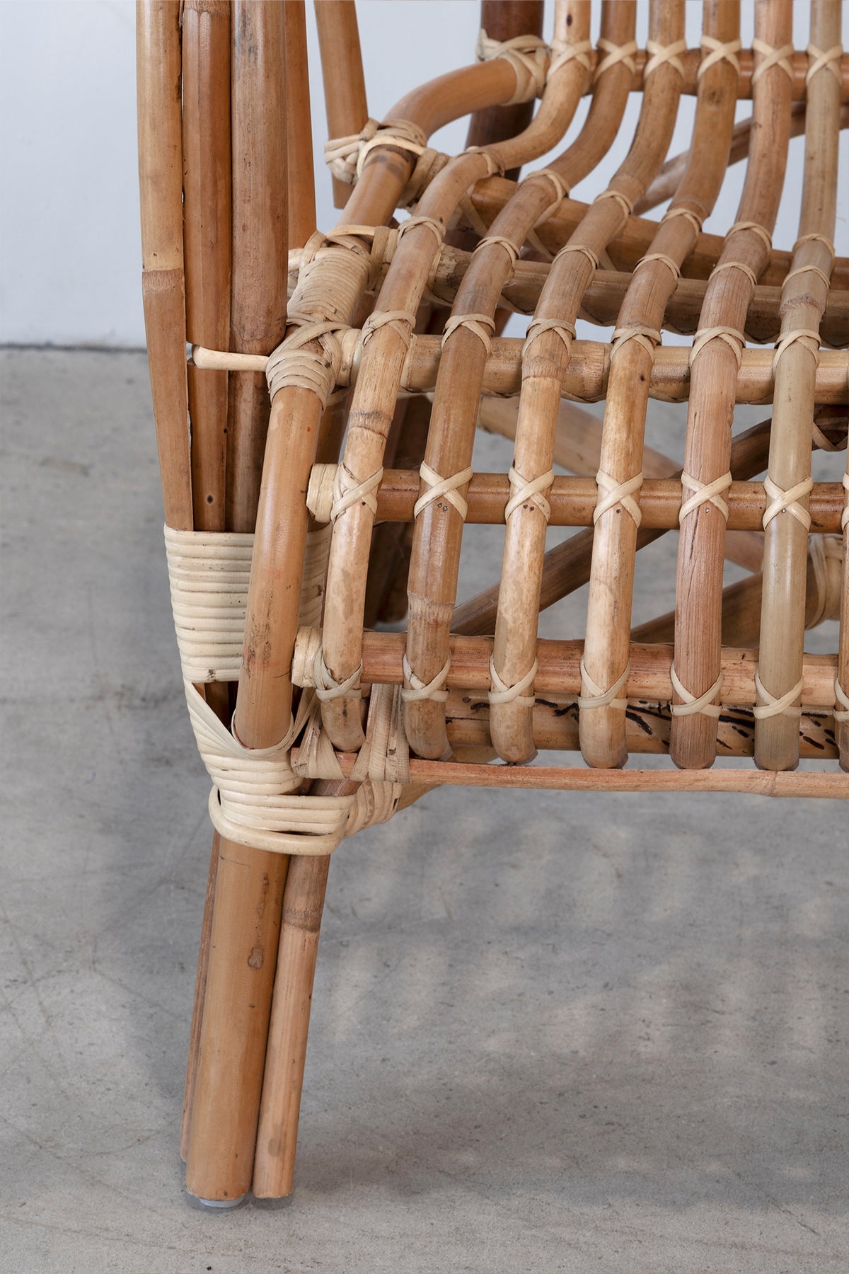 Rattan Verandah Chair - Natural
