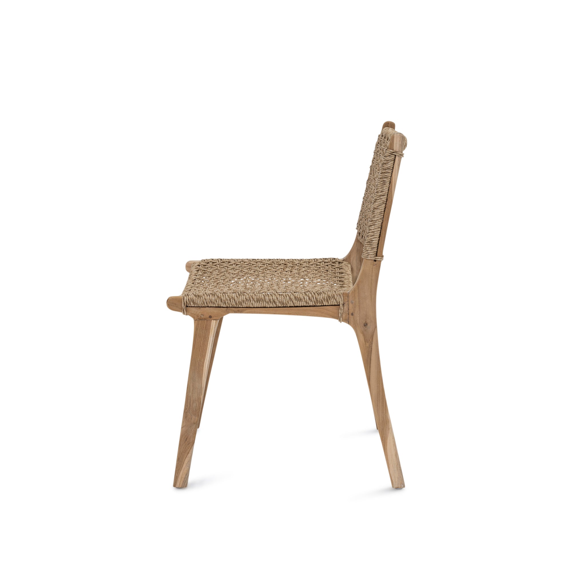 Vogue Teak Chair- Raw/Seagrass