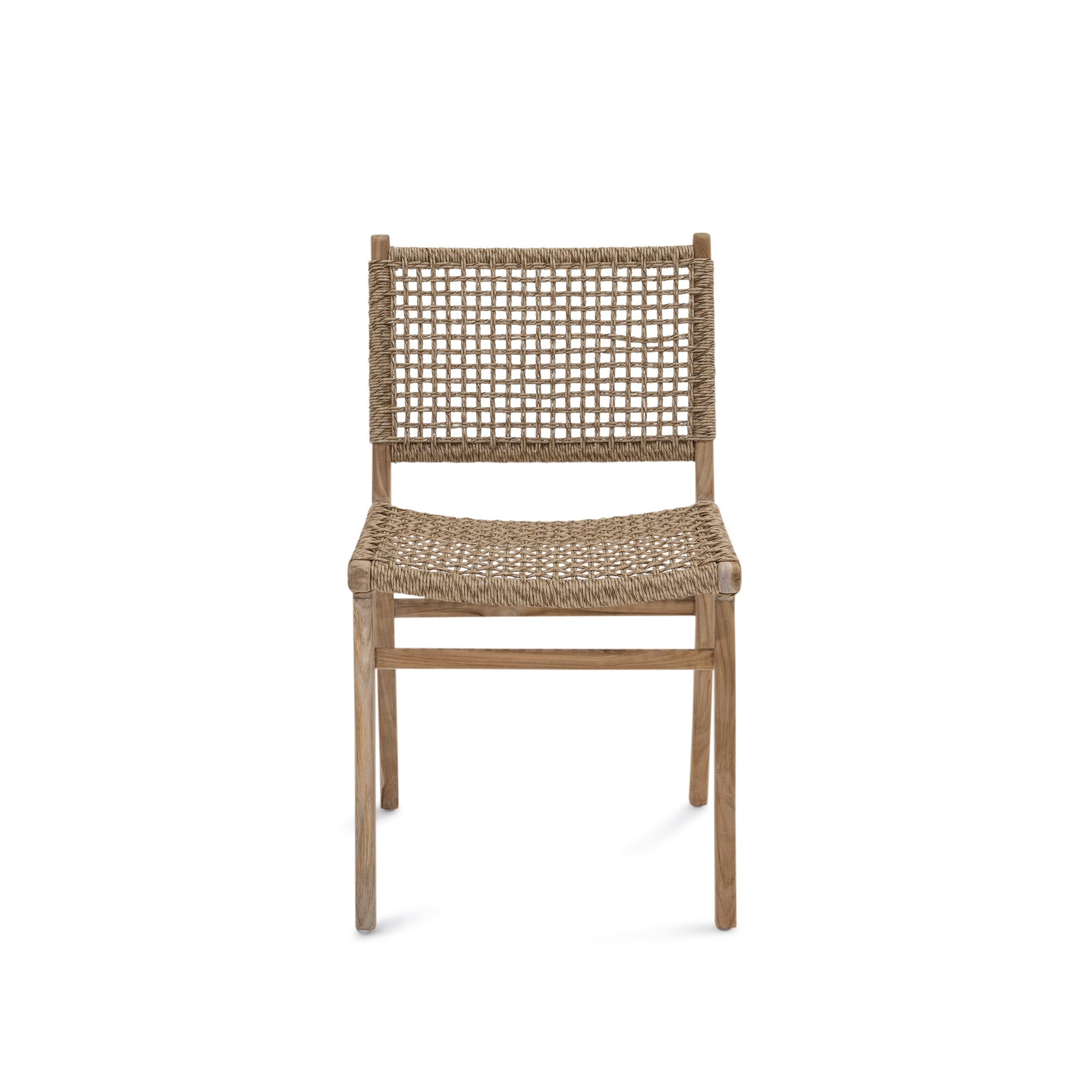 Vogue Teak Chair- Raw/Seagrass