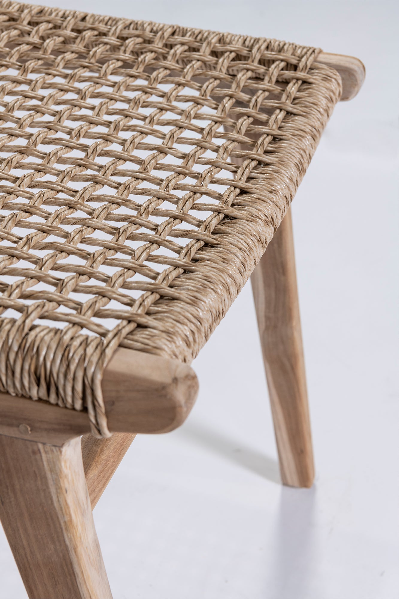 Vogue Teak Chair- Raw/Seagrass