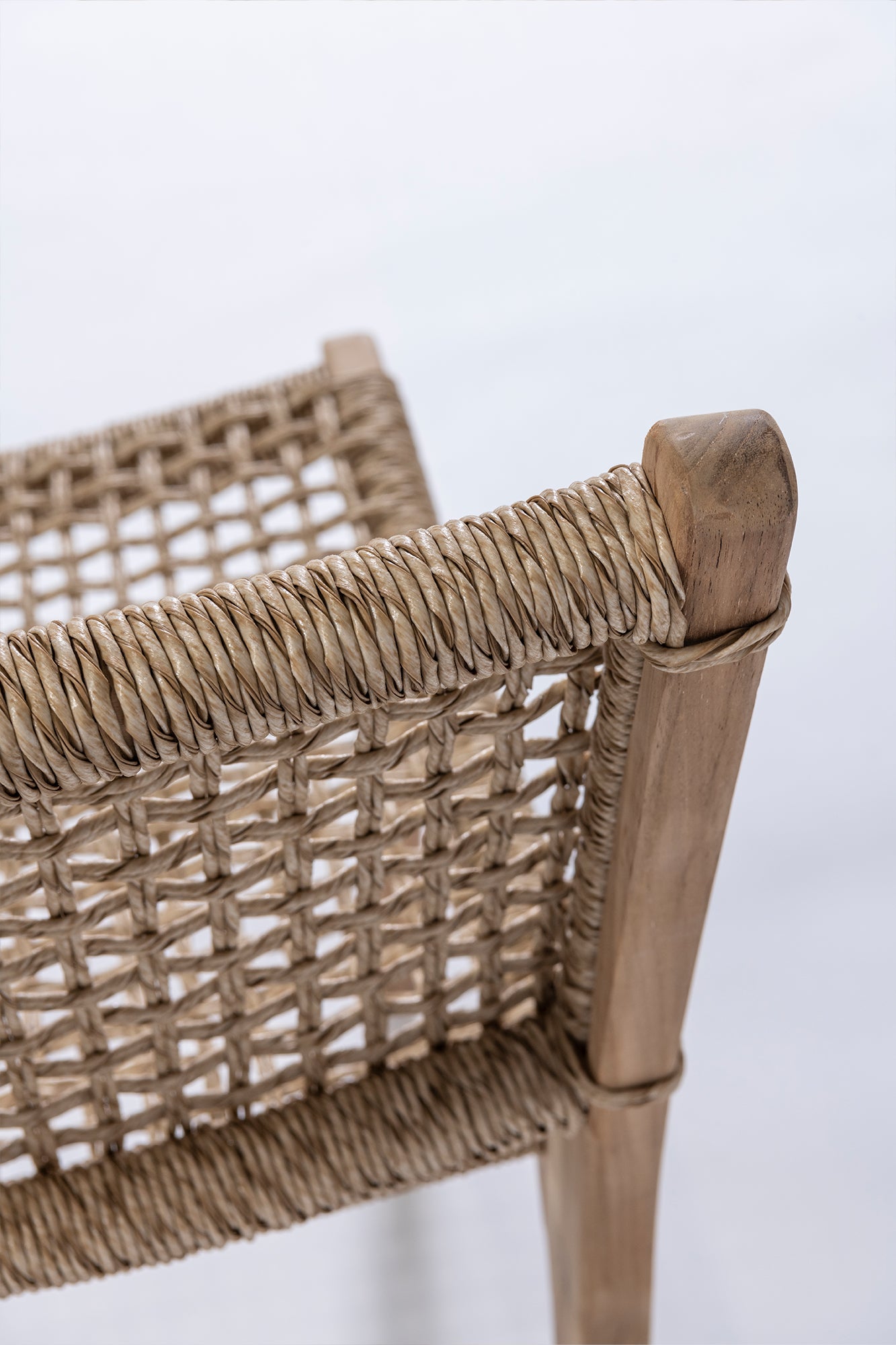 Vogue Teak Chair- Raw/Seagrass