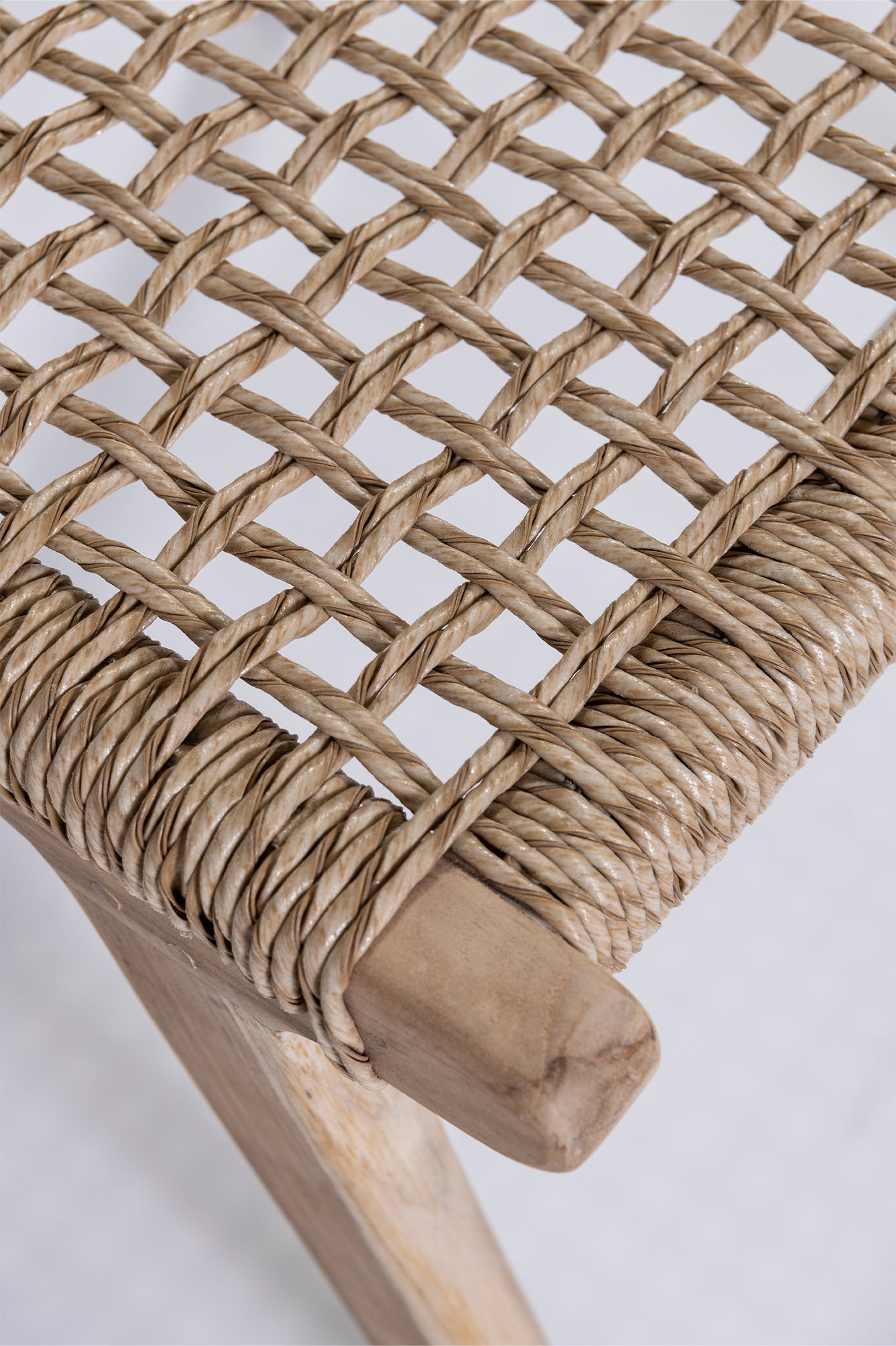 Vogue Teak Chair- Raw/Seagrass