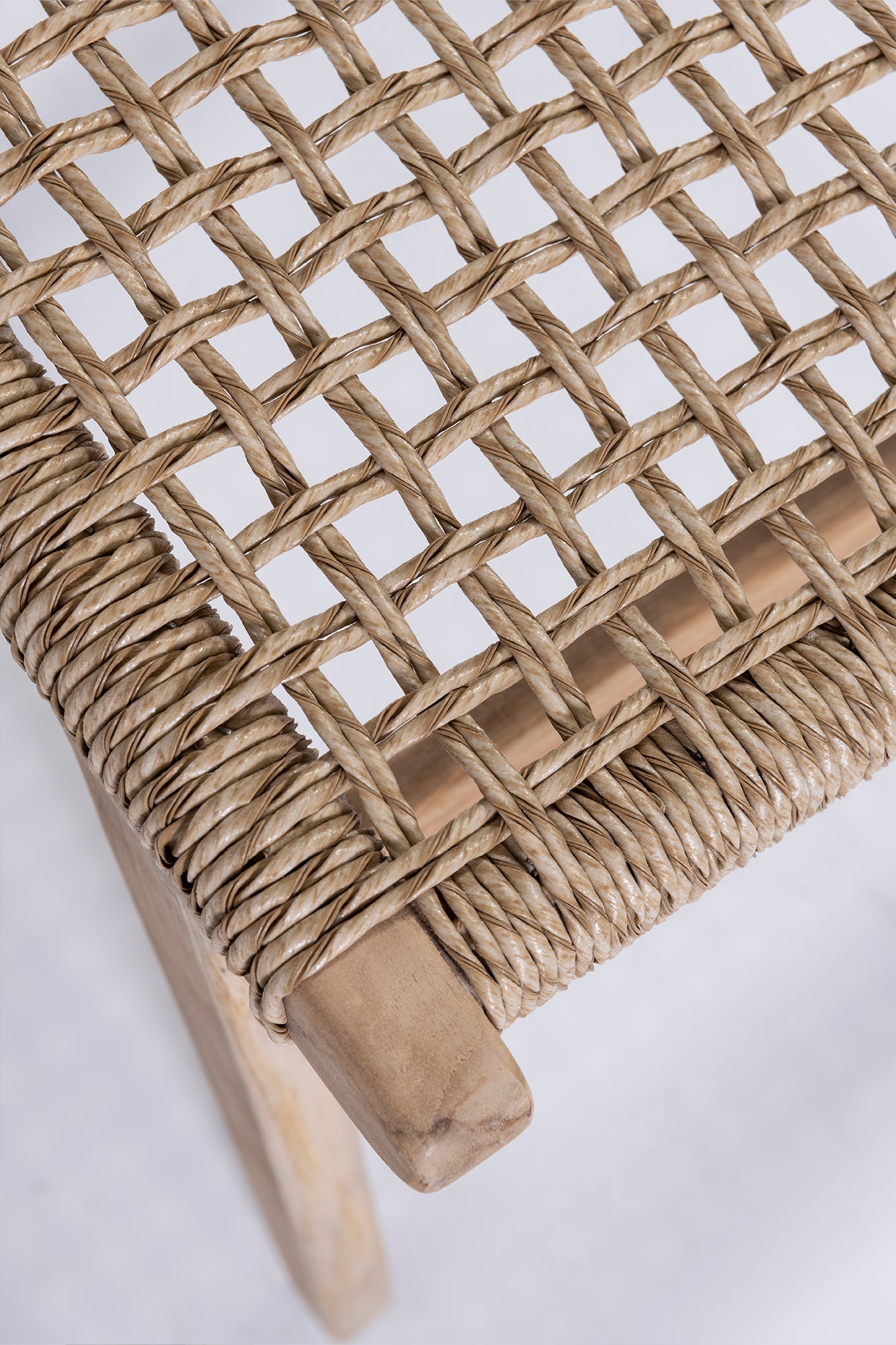 Vogue Teak Chair- Raw/Seagrass