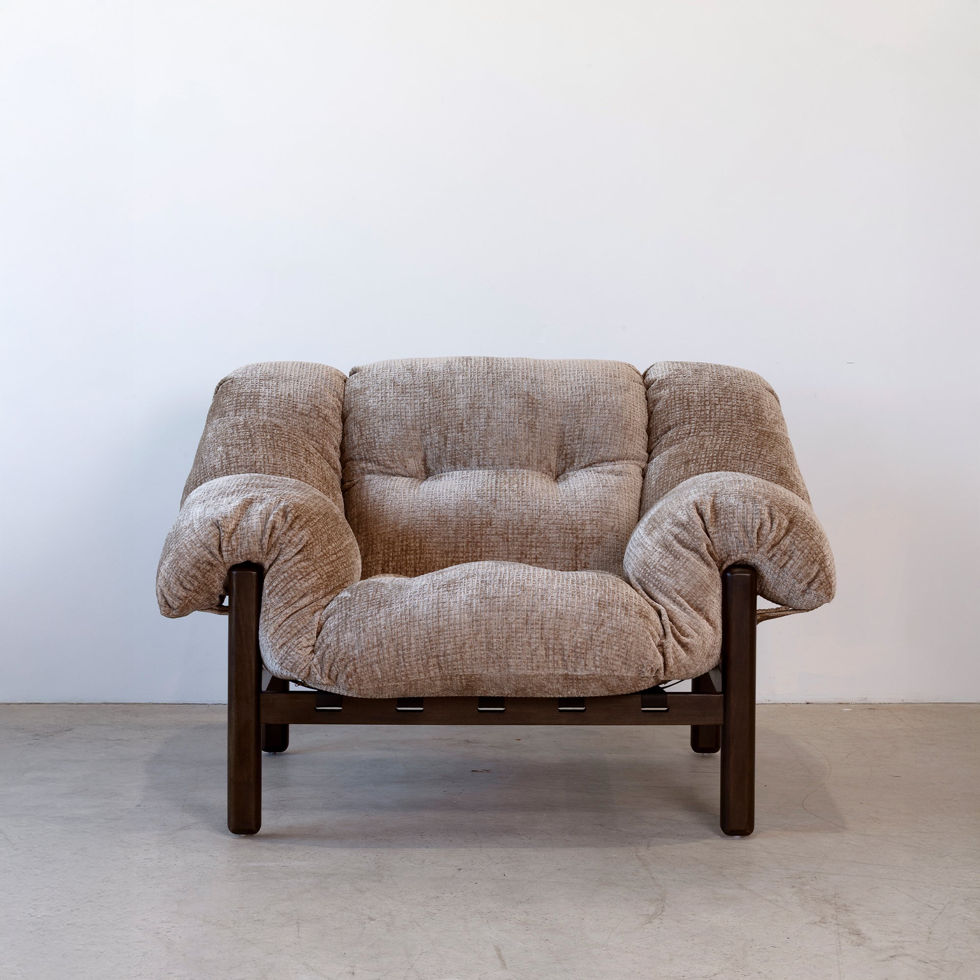 Wolfe Lounge Chair - Taupe