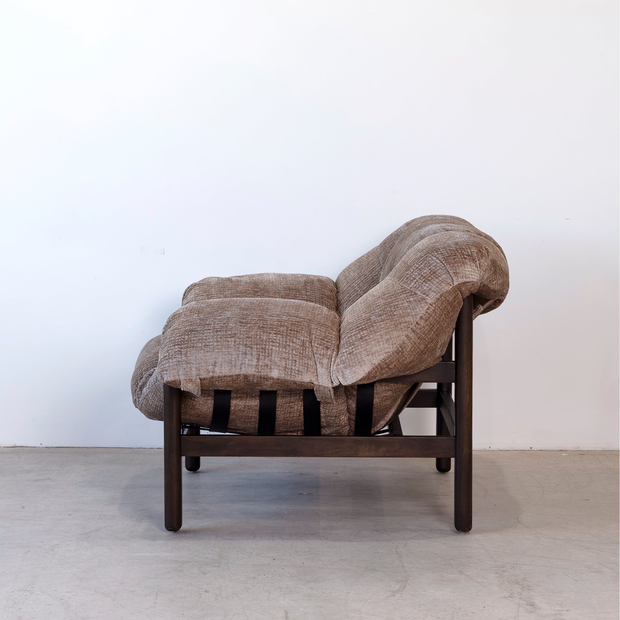 Wolfe Lounge Chair - Taupe