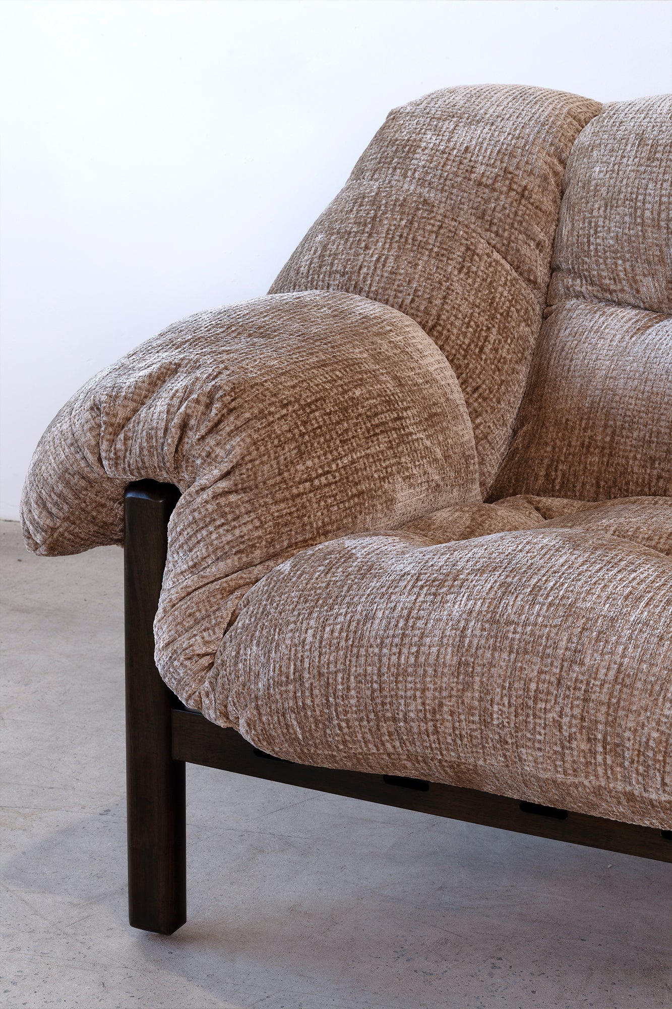 Wolfe Lounge Chair - Taupe
