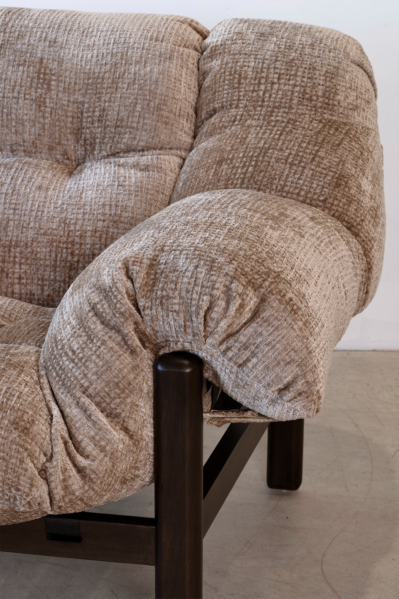 Wolfe Lounge Chair - Taupe