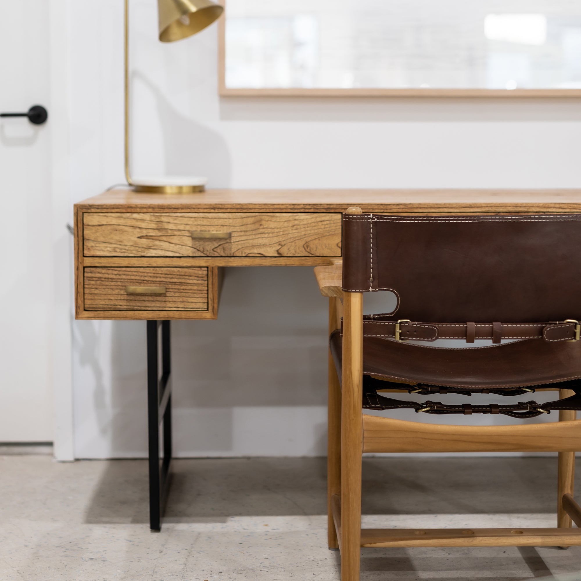 Austin Side Chair - Raw Teak