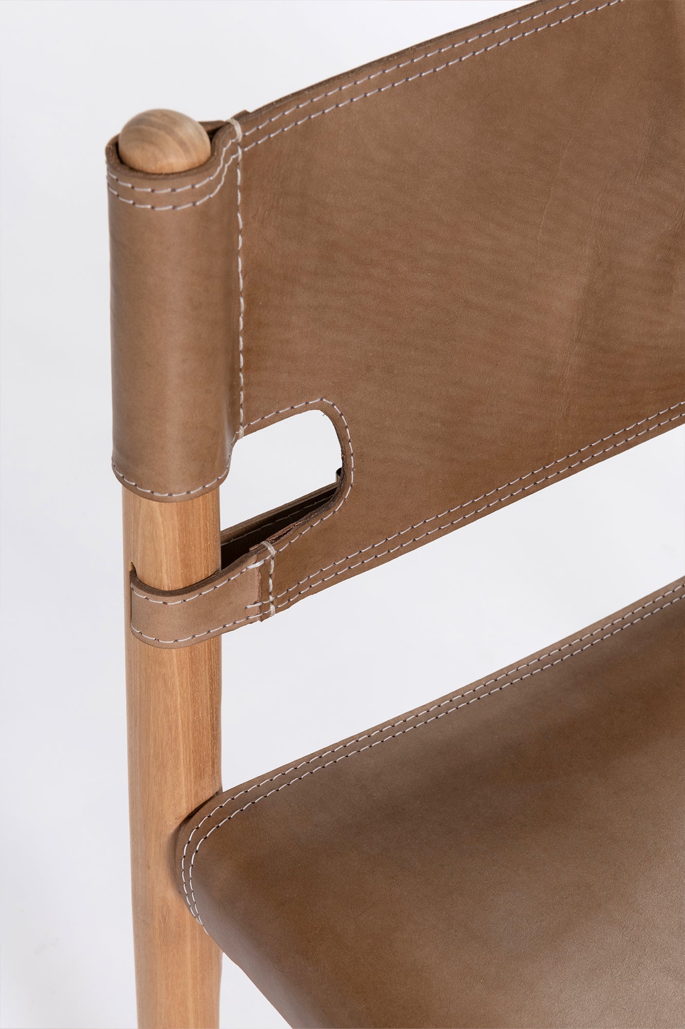 Austin Side Chair - Raw Teak