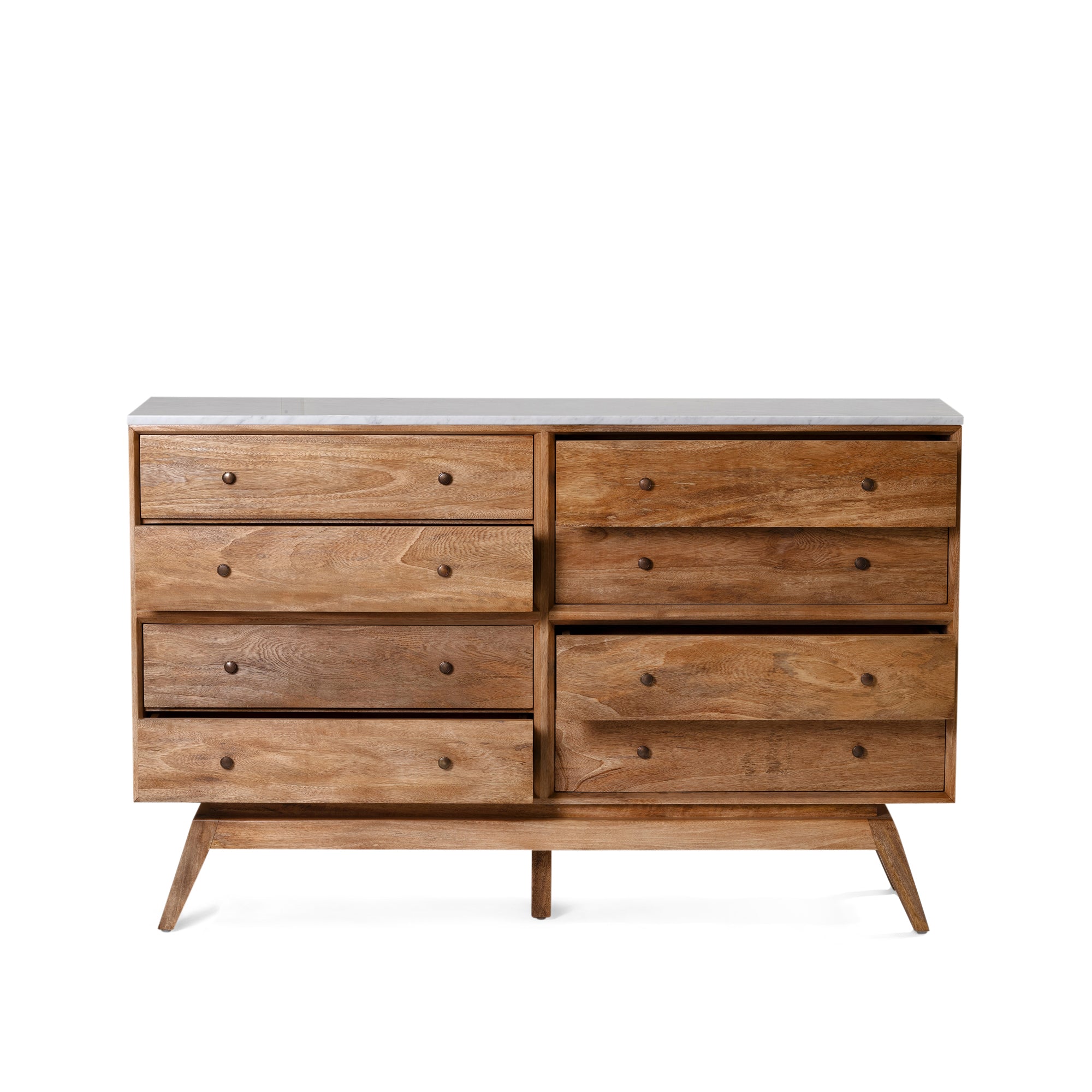Sari Chest 4x2 - Natural Sealed with White Marble