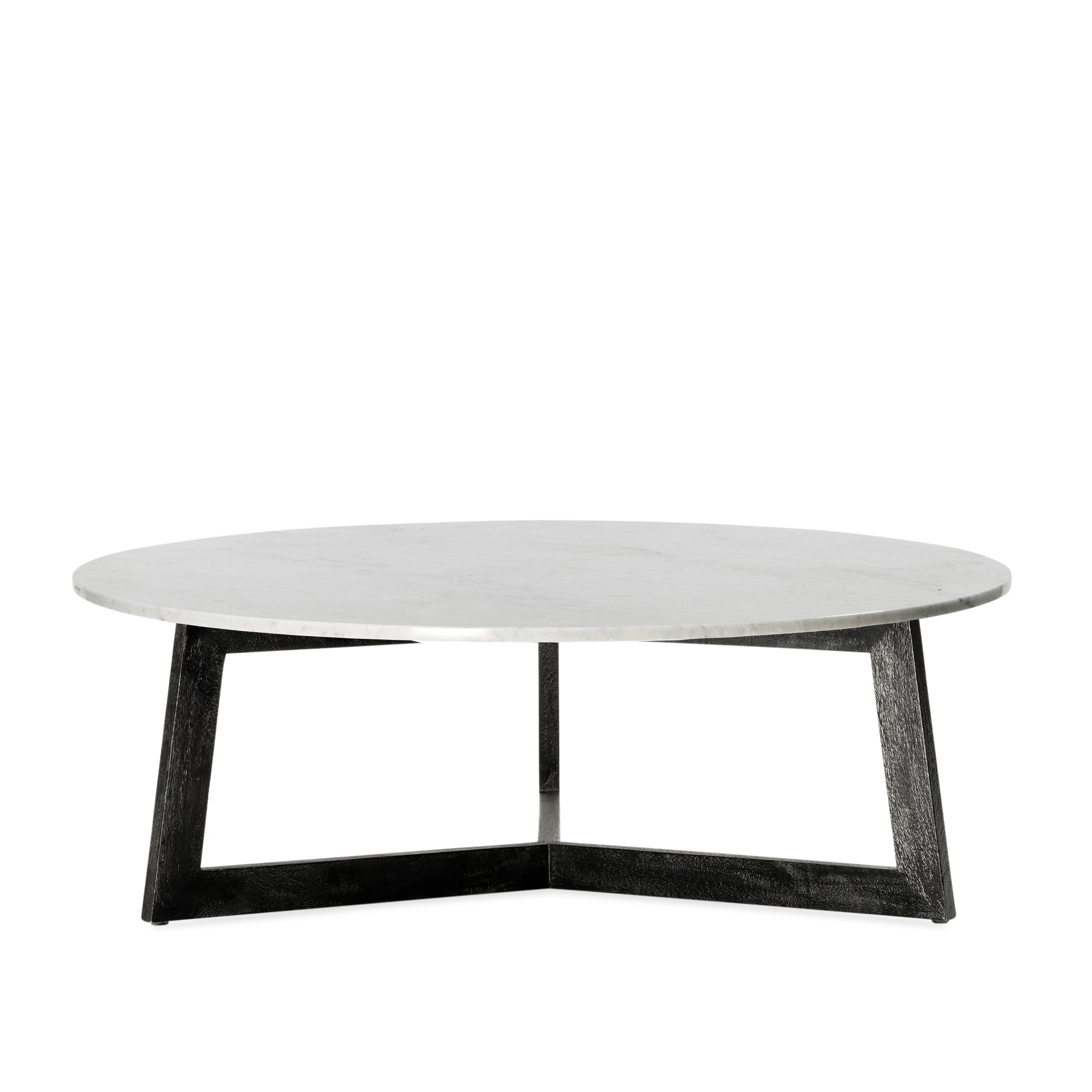 Delta Coffee Table - Black/White Marble