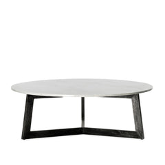 Delta Coffee Table - Black/White Marble