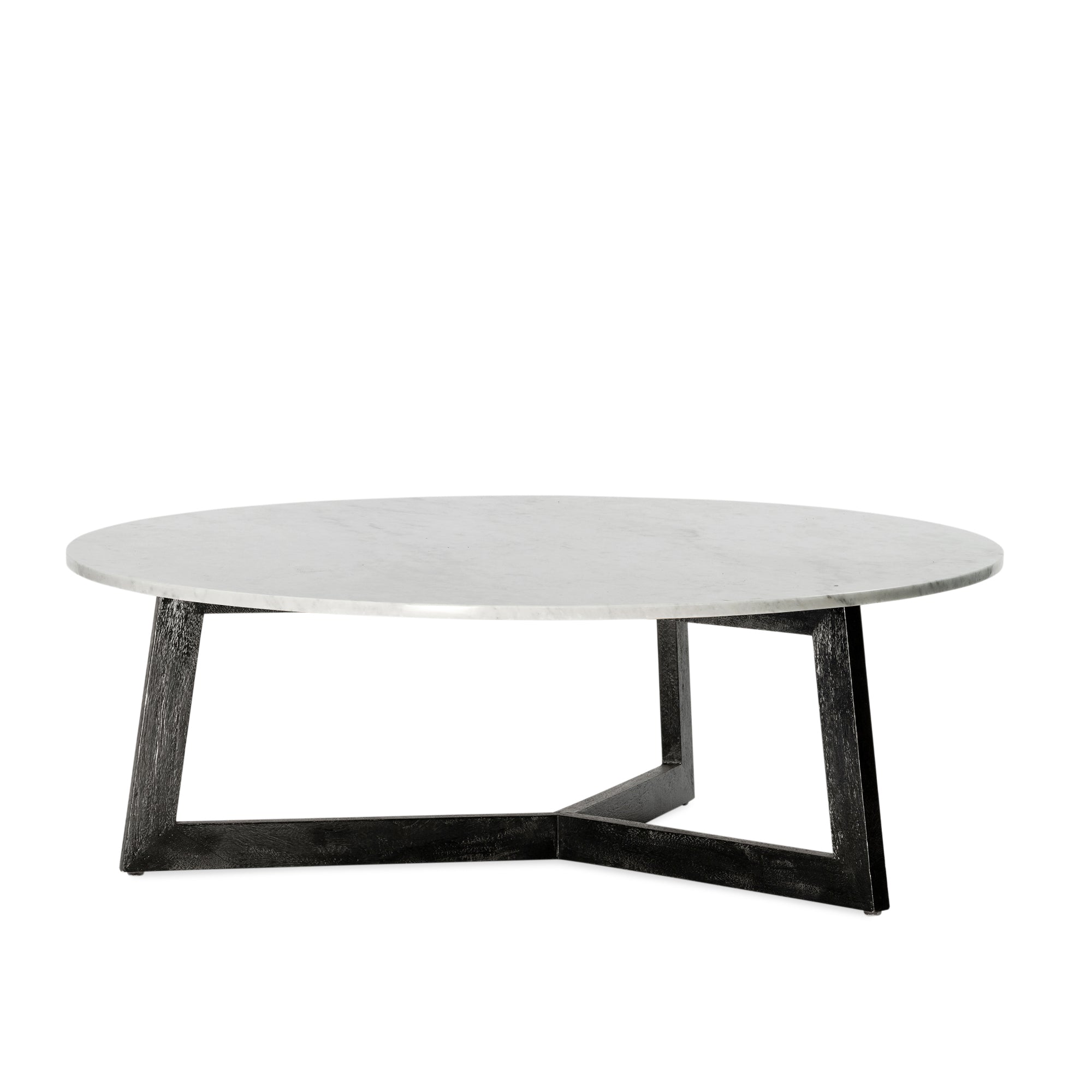 Delta Coffee Table - Black/White Marble