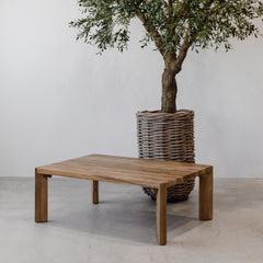 Jasper Teak Coffee Table - Raw