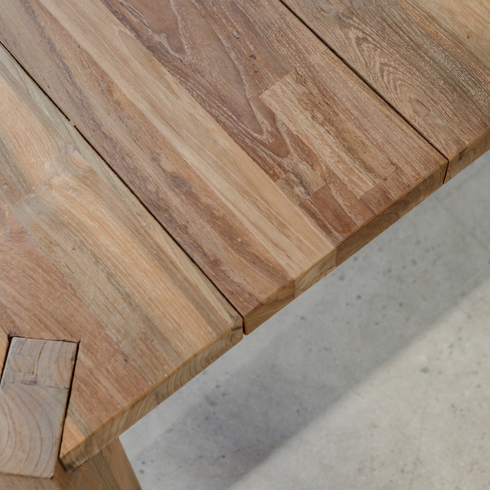 Jasper Teak Coffee Table - Raw