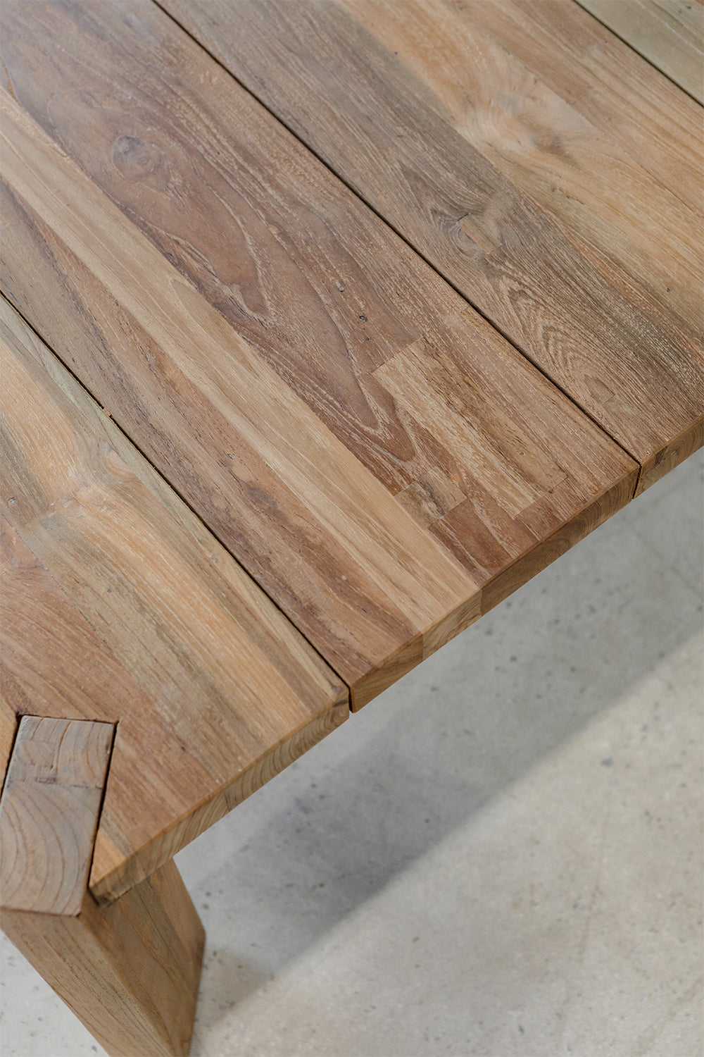 Jasper Teak Coffee Table - Raw