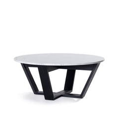 Joshua Coffee Table - Black/White Marble