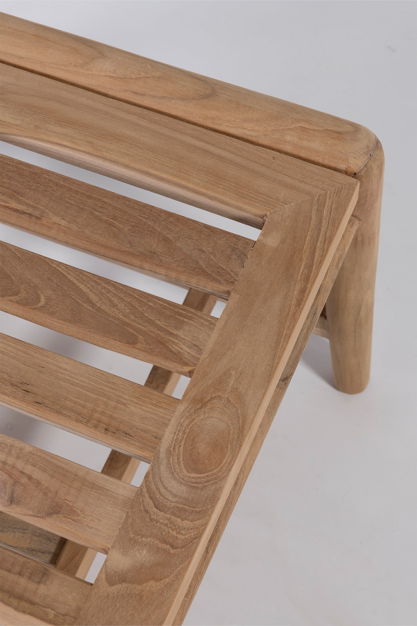 Teak Metro Coffee Table - Raw