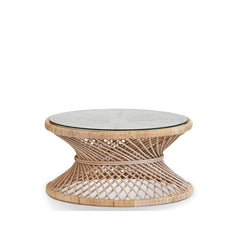 Savoy Coffee Table - Natural/Glass
