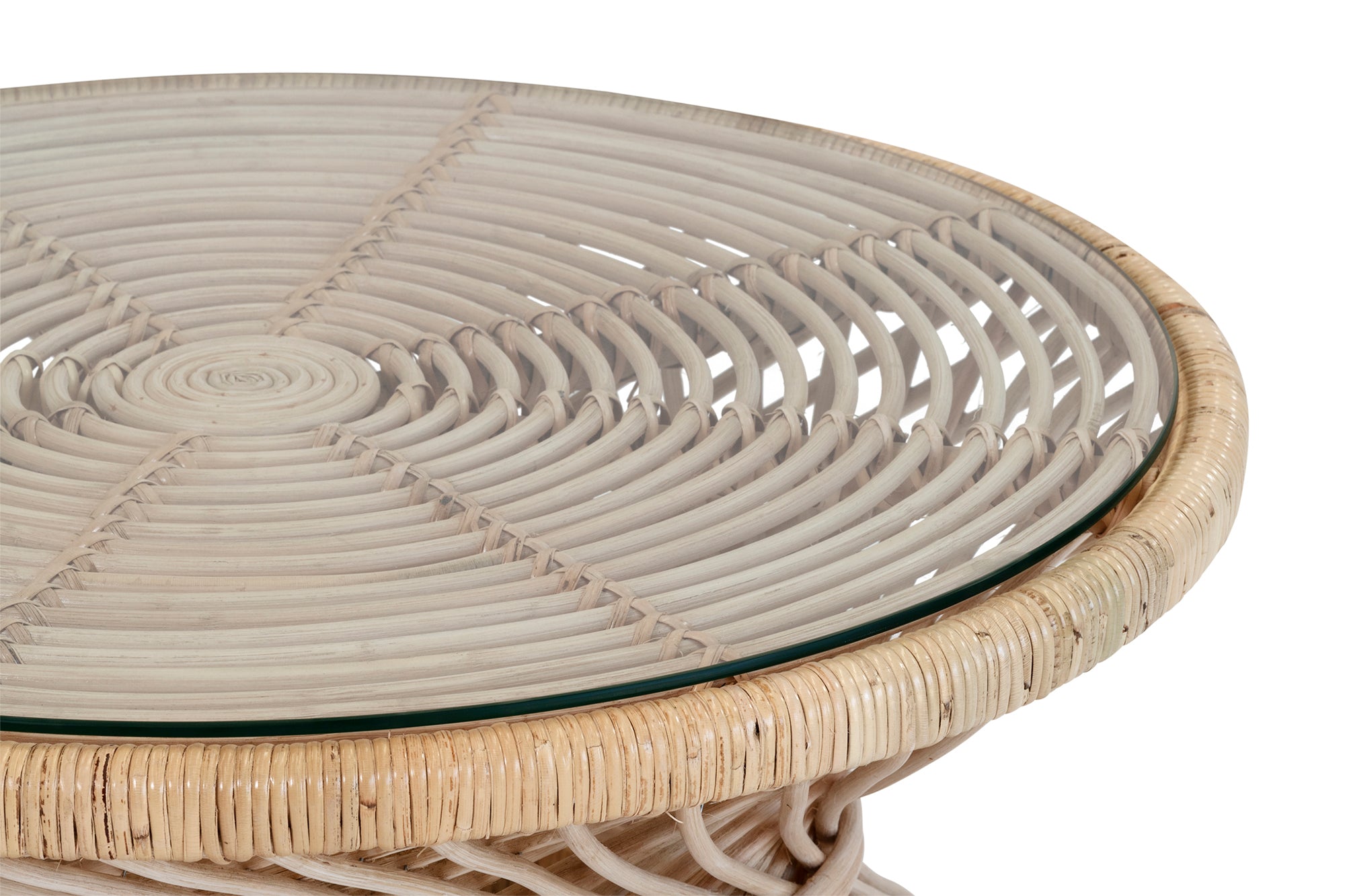 Savoy Coffee Table - Natural/Glass