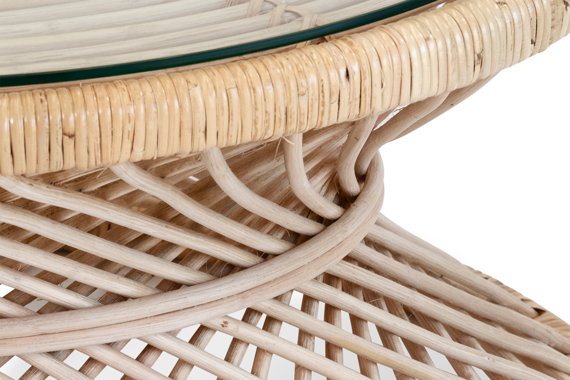 Savoy Coffee Table - Natural/Glass