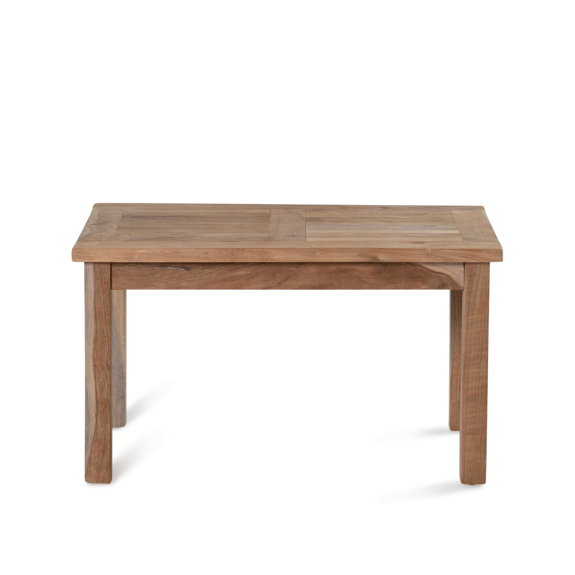 Teak Slatted Coffee Table - Rectangle
