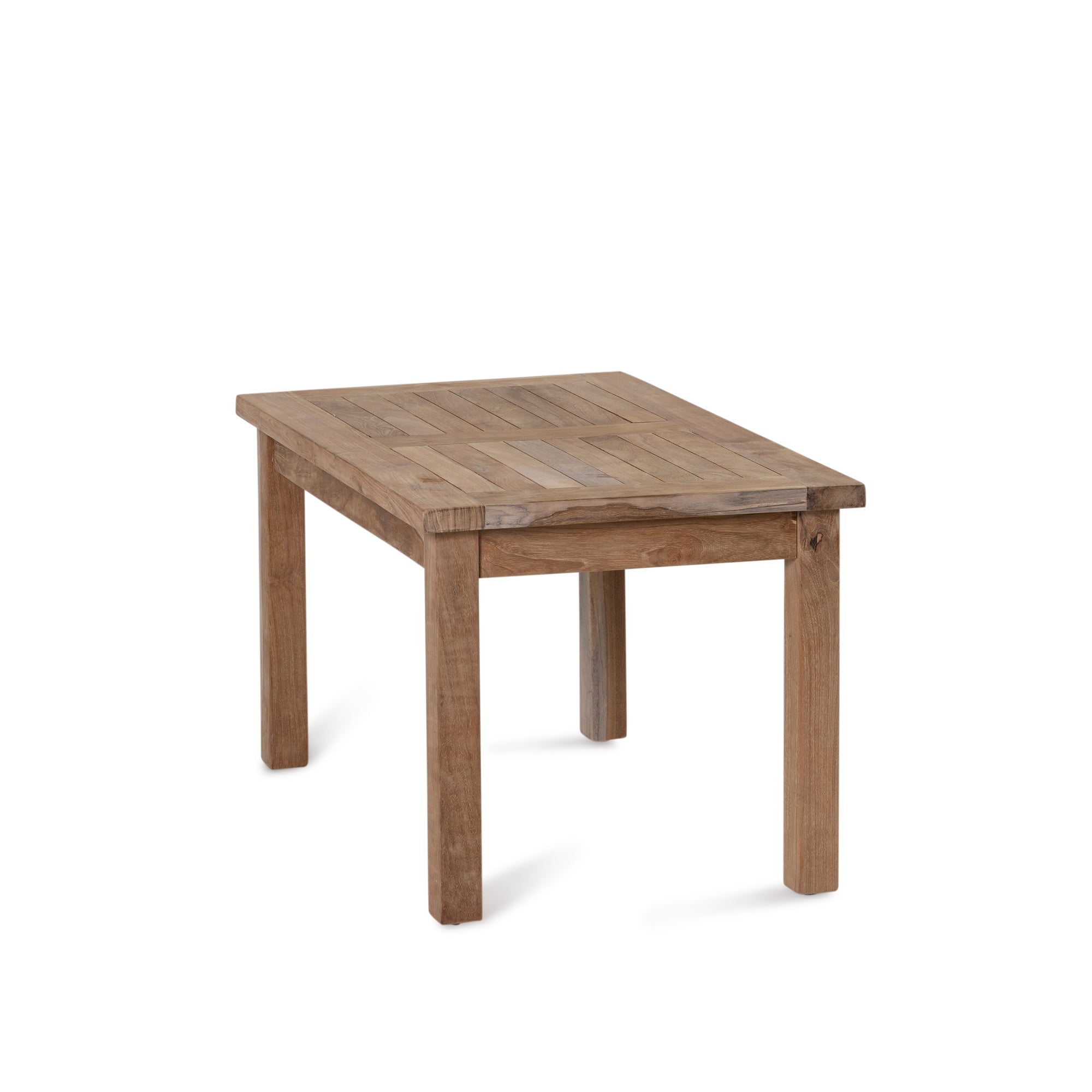 Teak Slatted Coffee Table - Rectangle