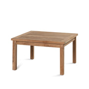 Teak Slatted Coffee Table - Square