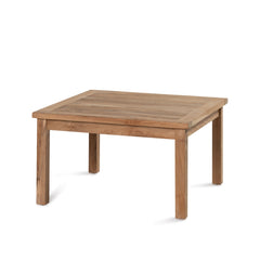 Teak Slatted Coffee Table - Square