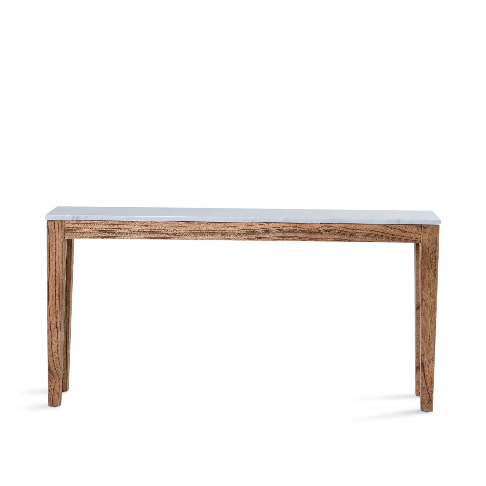 Buddha Console - Antique Mindi/White Marble