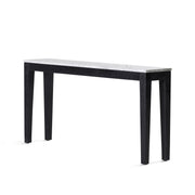 Buddha Console - Black/White Marble