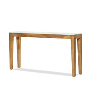 Buddha Console - Natural Sealed/White Marble