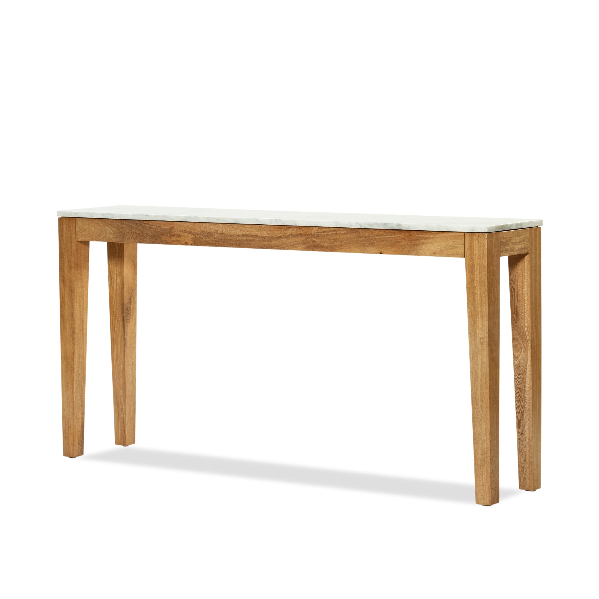 Buddha Console - Natural Sealed/White Marble