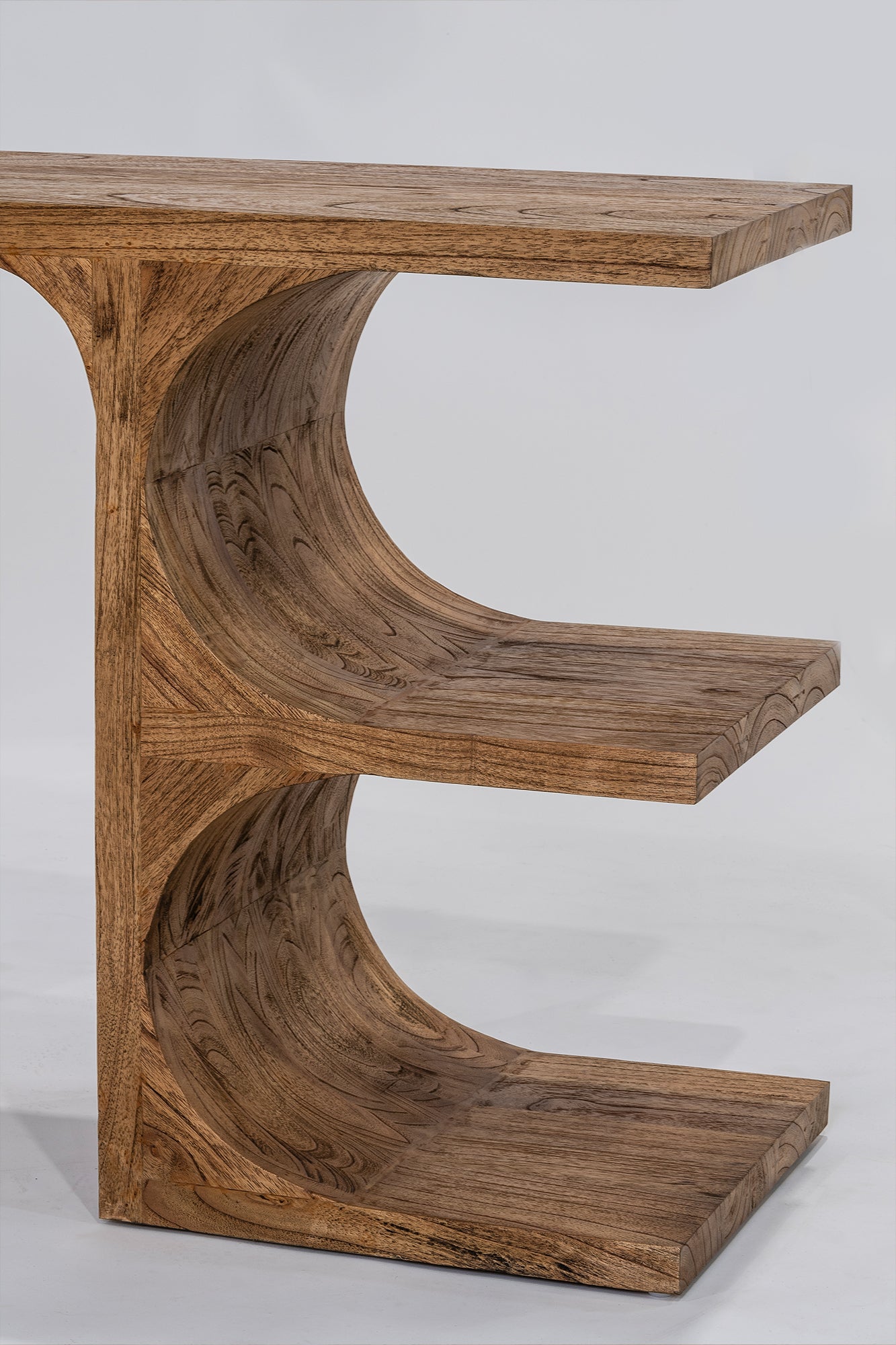 Elissa Shelving Console - Antique Mindi