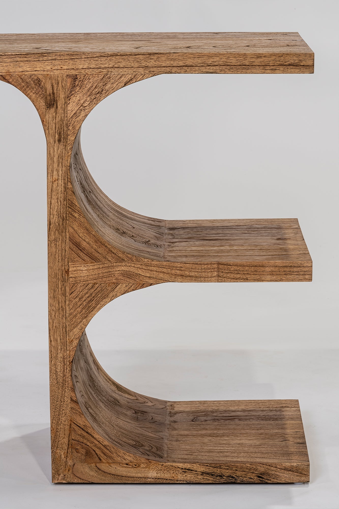 Elissa Shelving Console - Antique Mindi
