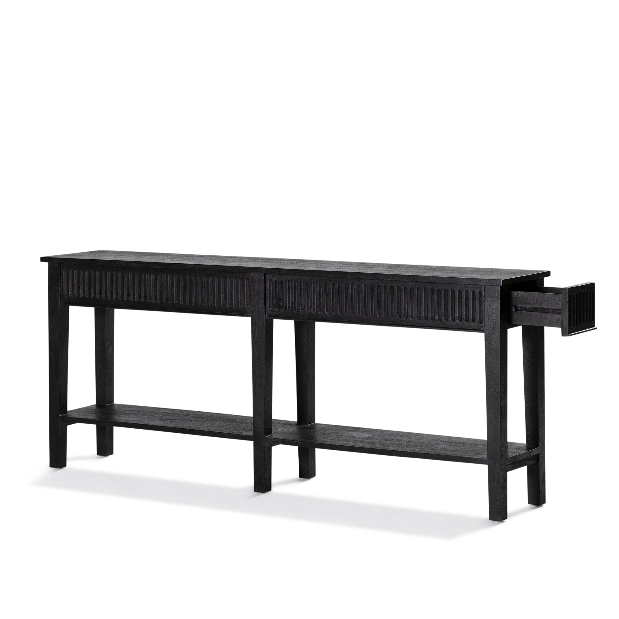 Console Secret Drawers - Black