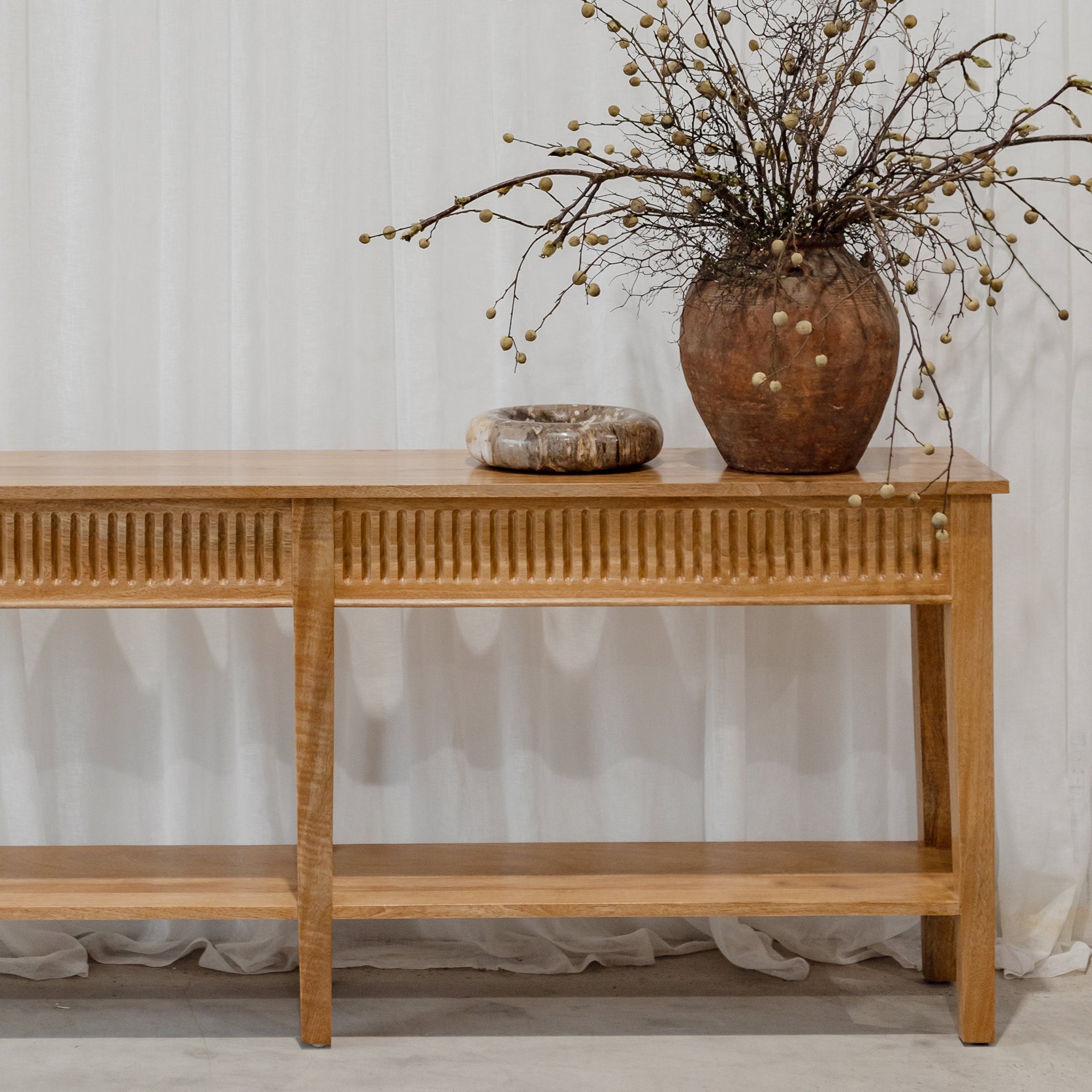 Console Secret Drawers - Rustic Matte