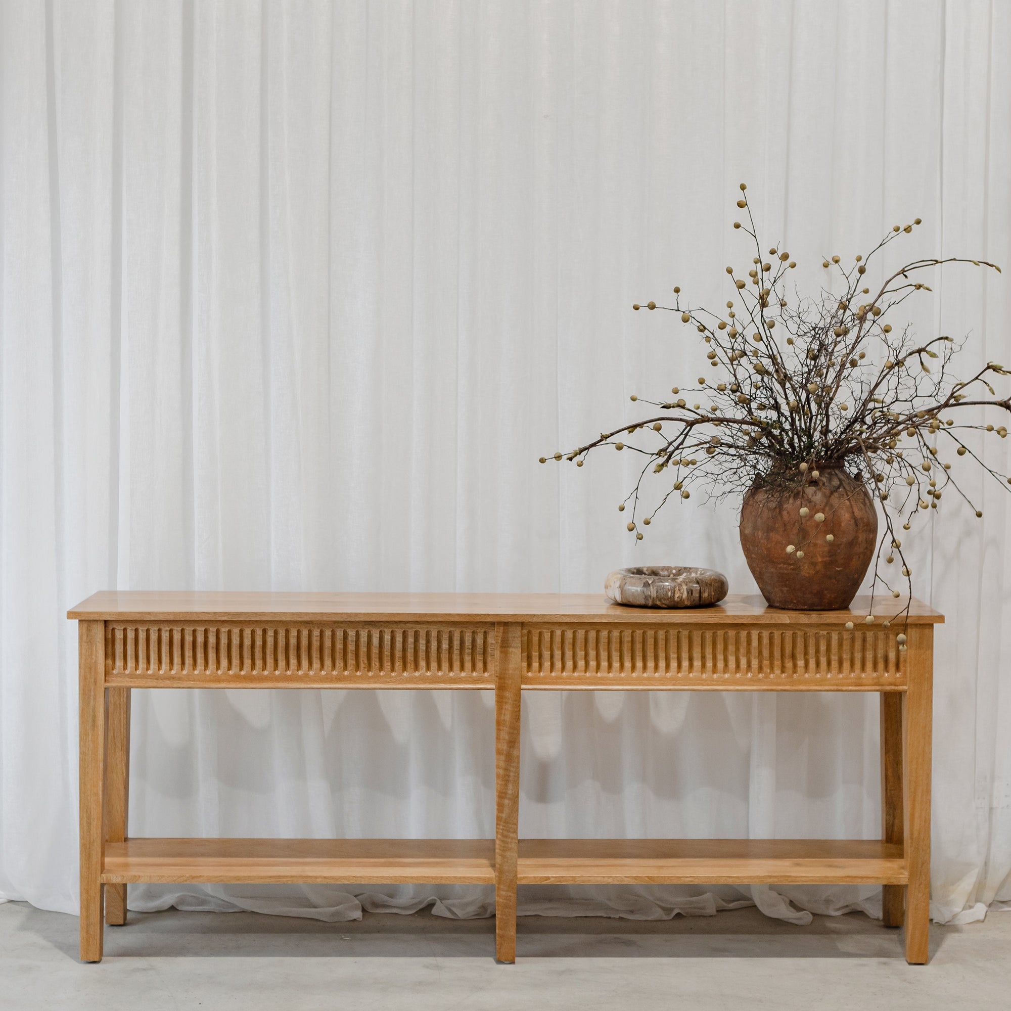 Console Secret Drawers - Rustic Matte