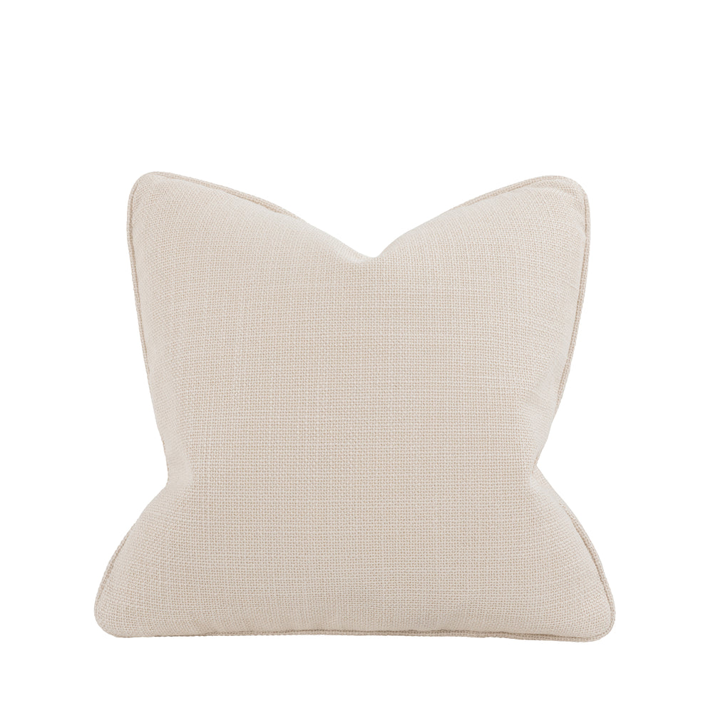 Empire Textured Cushion - Ivory