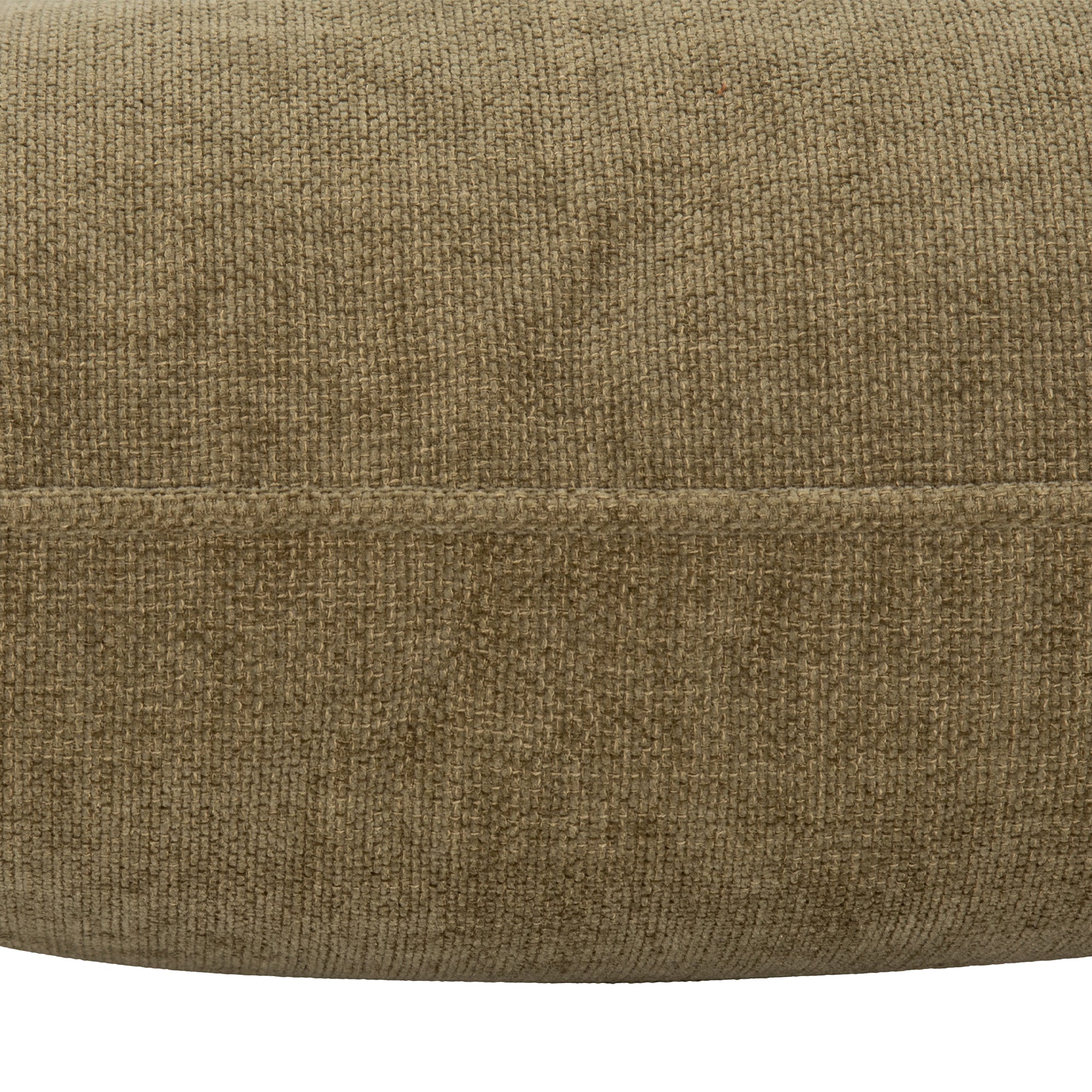 Empire Textured Velvet Cushion - Moss