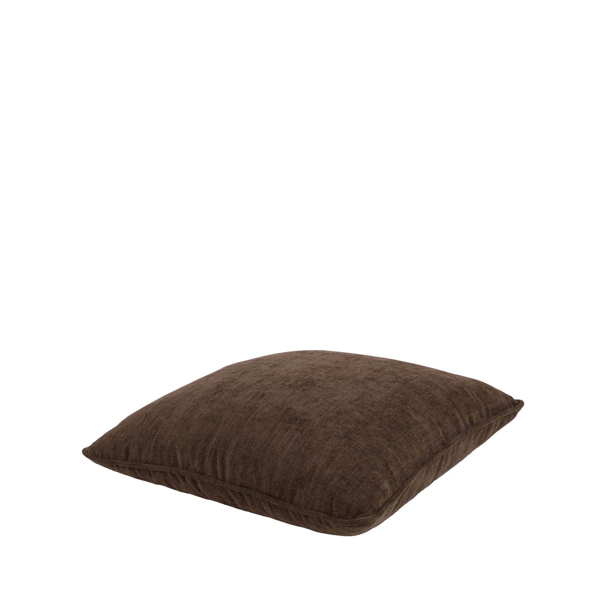 Empire Textured Velvet Cushion - Tawny