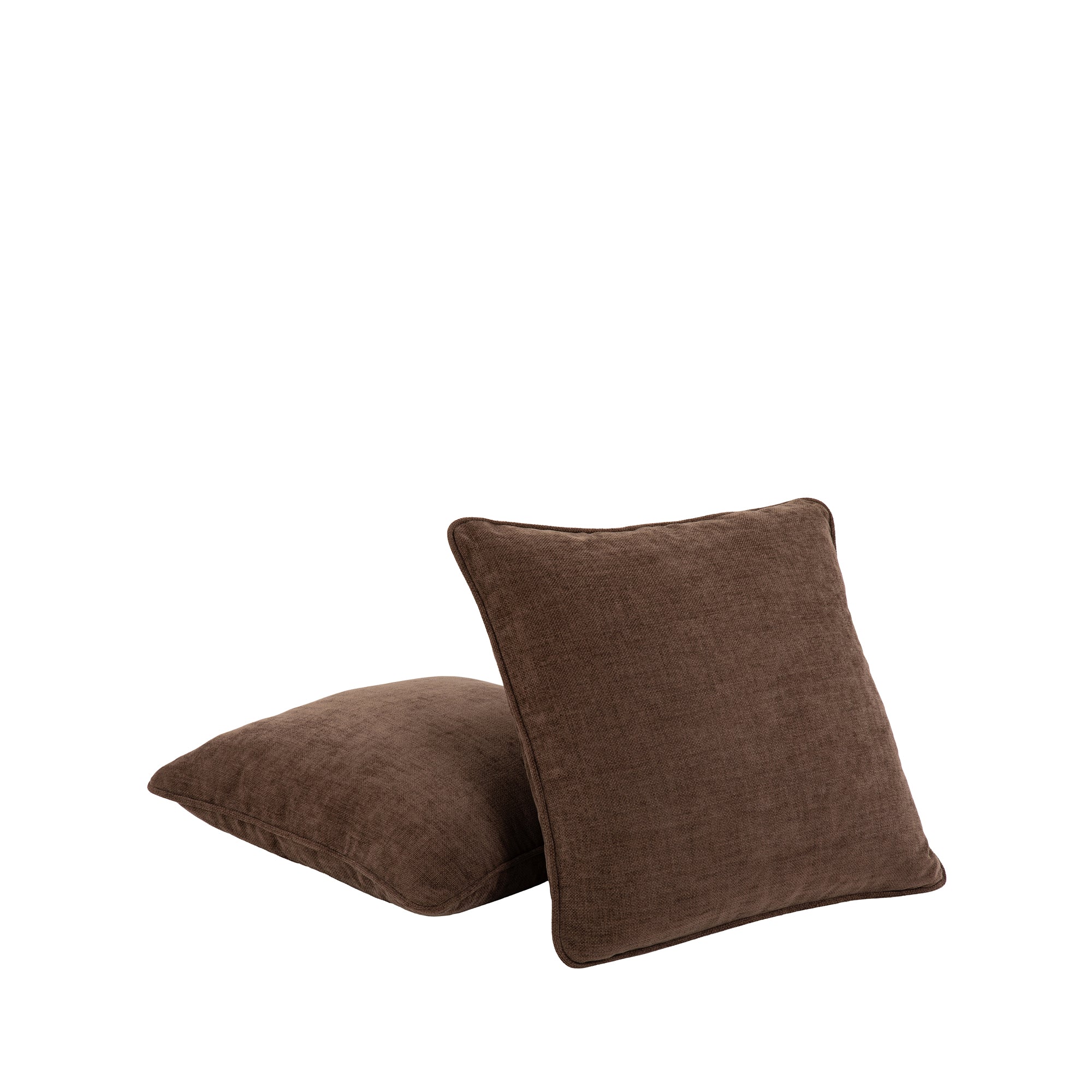 Empire Textured Velvet Cushion - Tawny