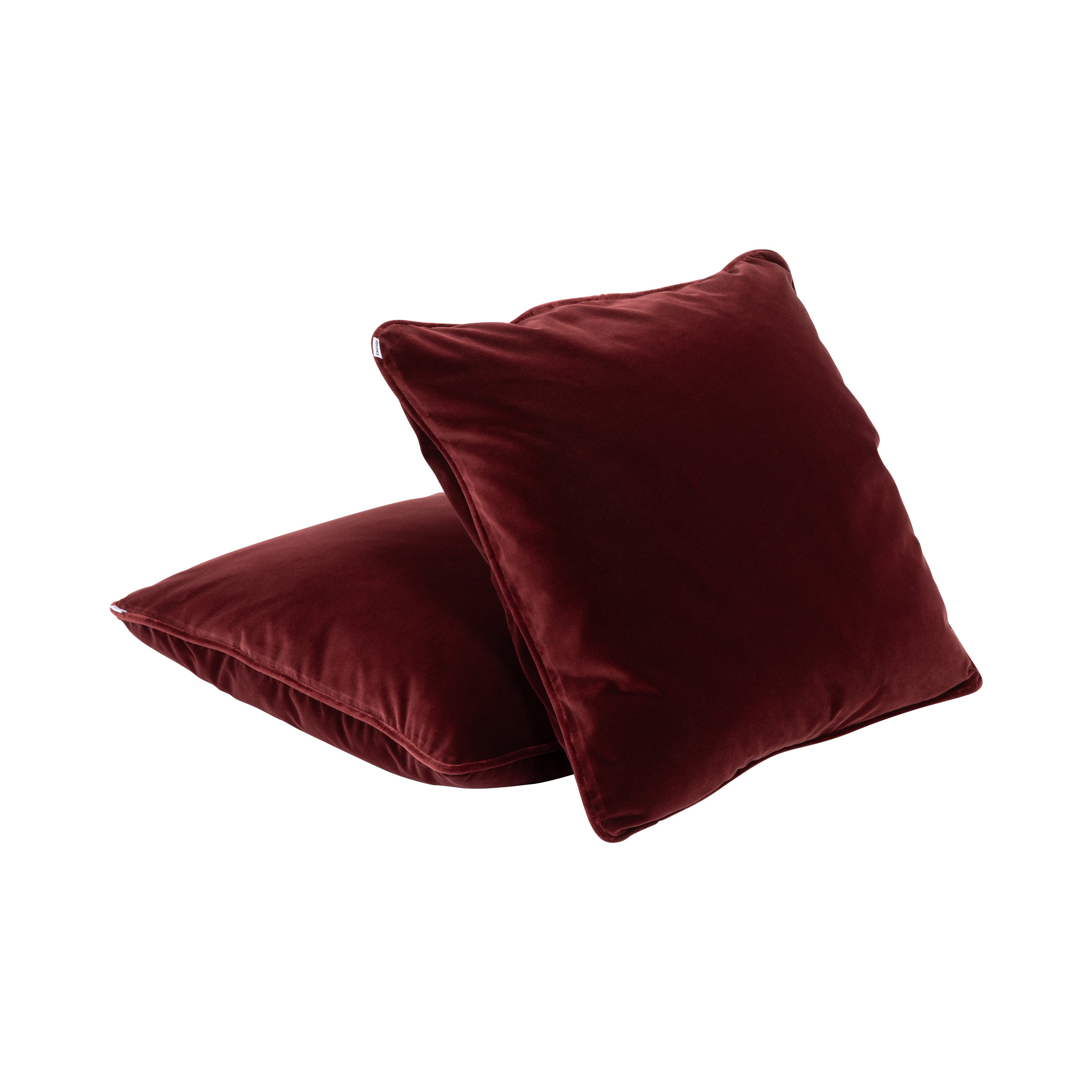 Empire Velvet Cushion - Burgundy