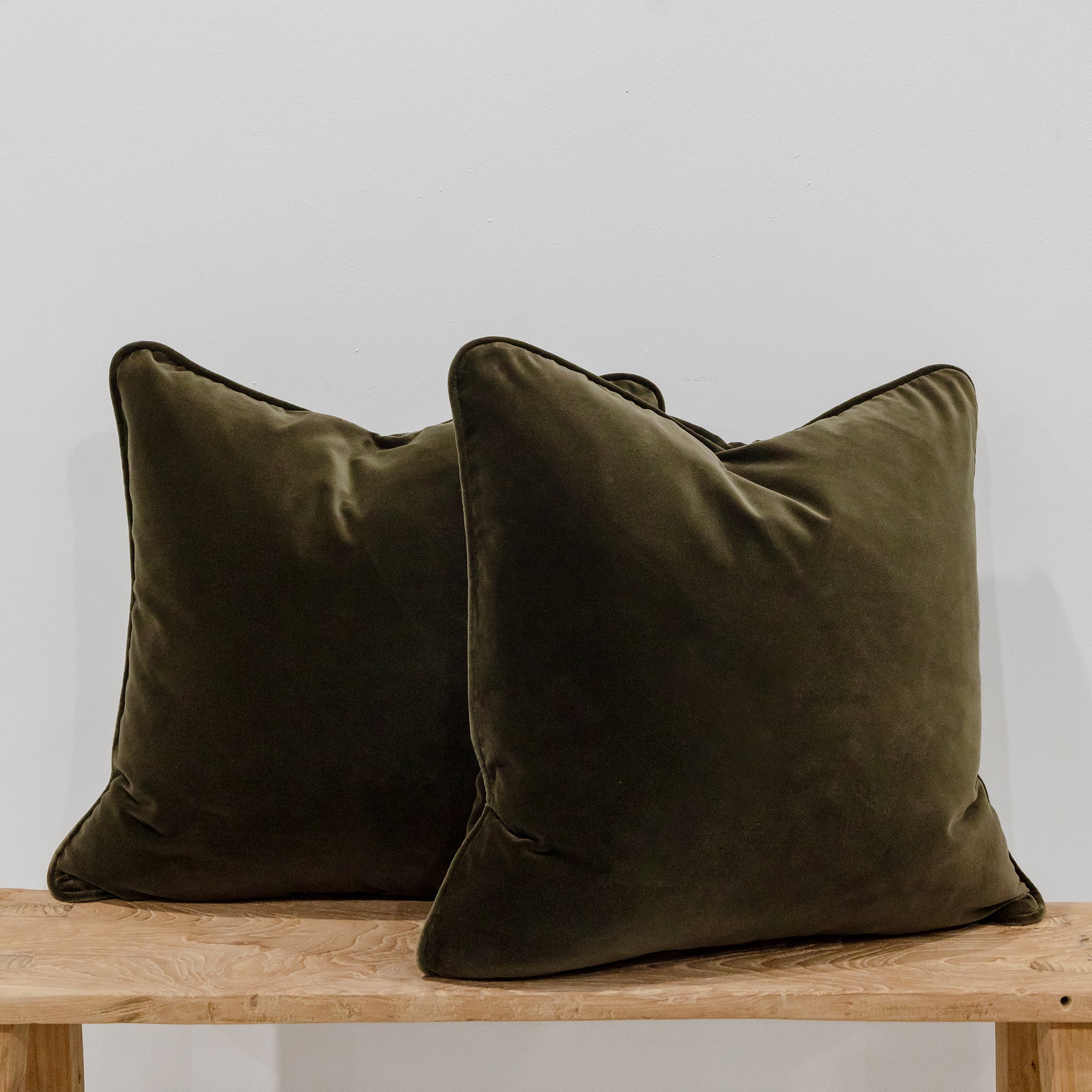 Empire Velvet Cushion - Cyprus