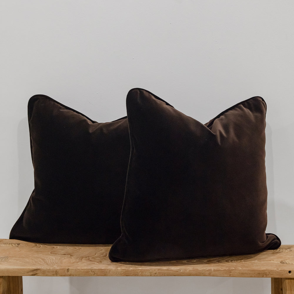Empire Velvet Cushion - Java