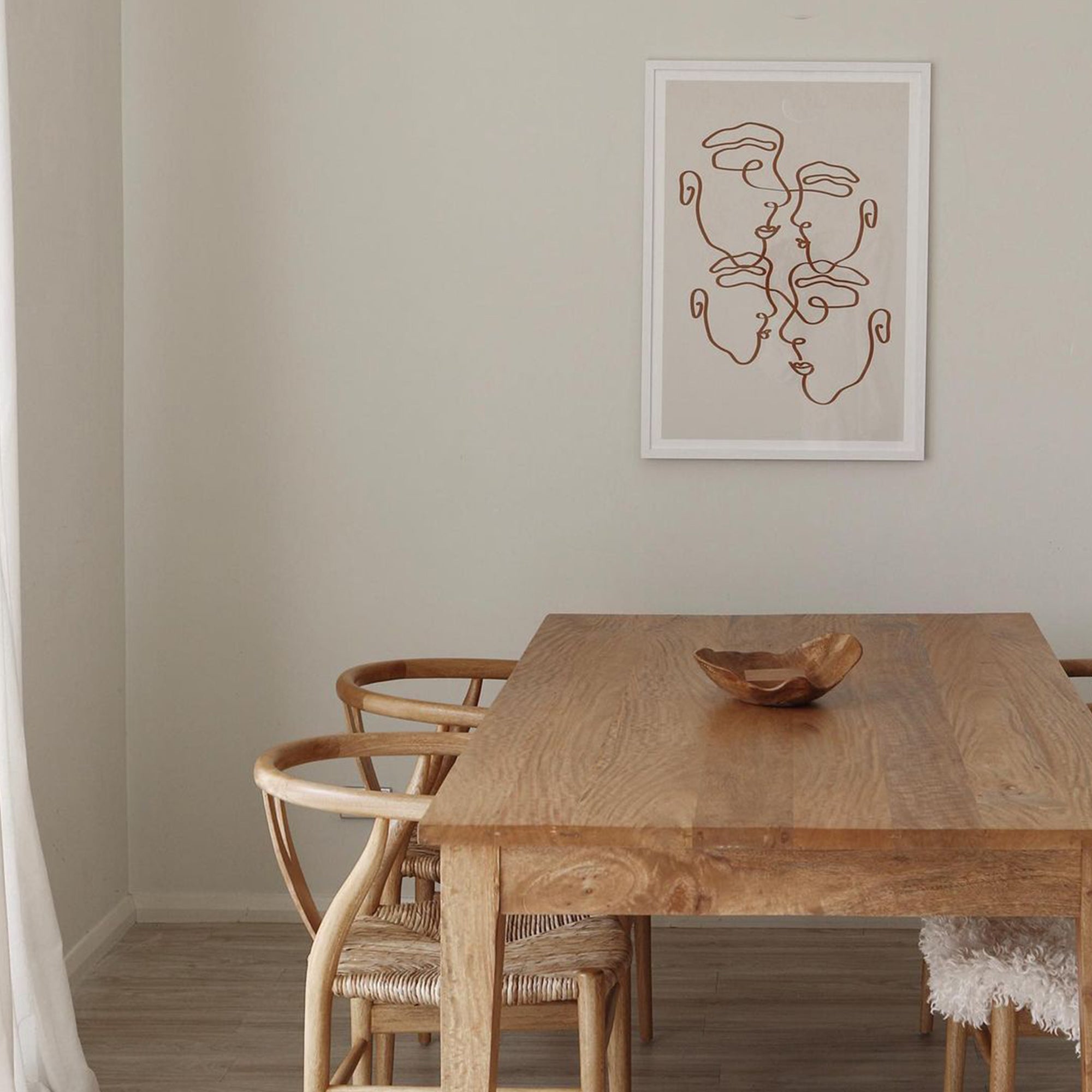 Balero Dining Table - Natural Sealed