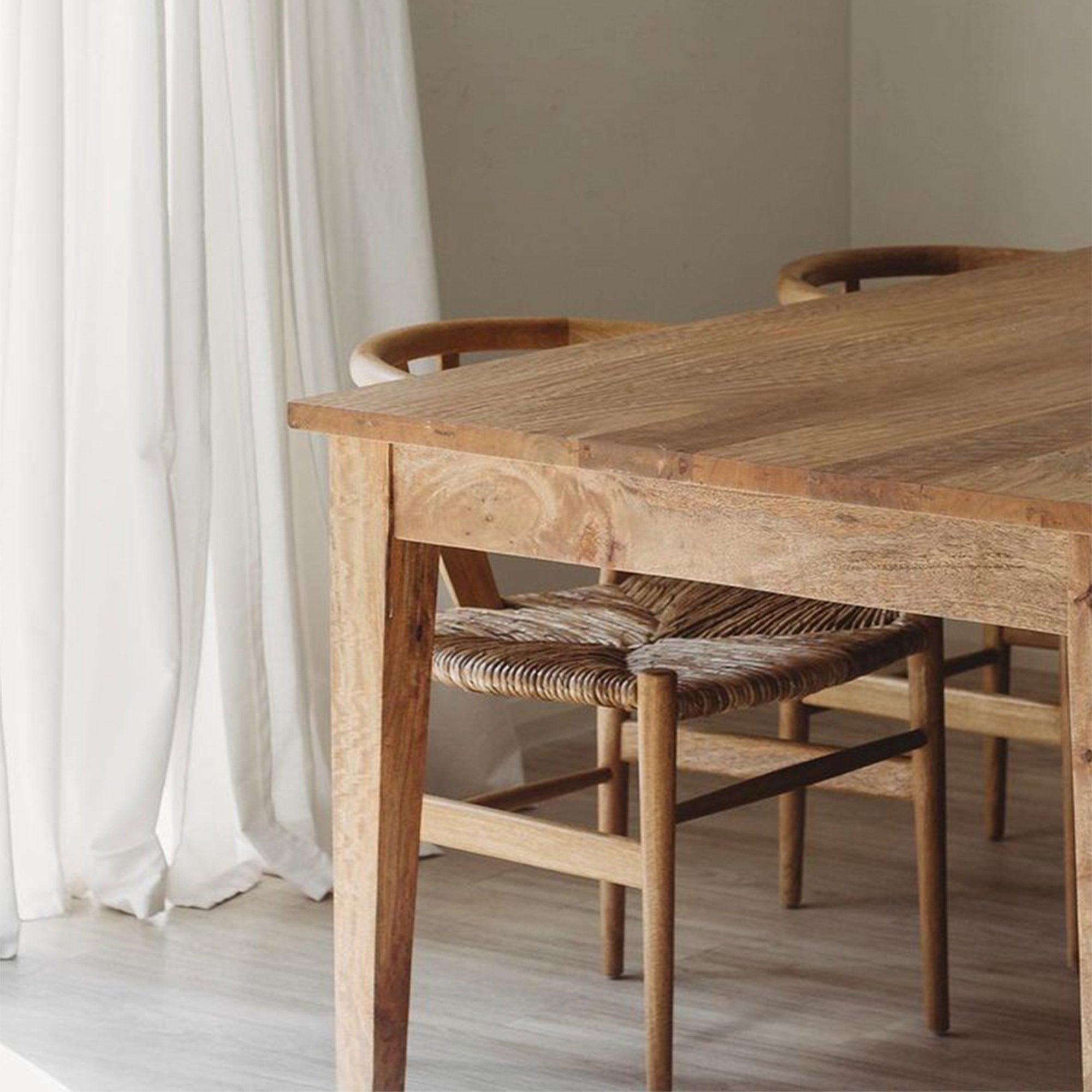 Balero Dining Table - Rustic Matte