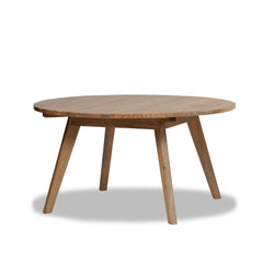 Giselle Round Dining Table - Natural Sealed