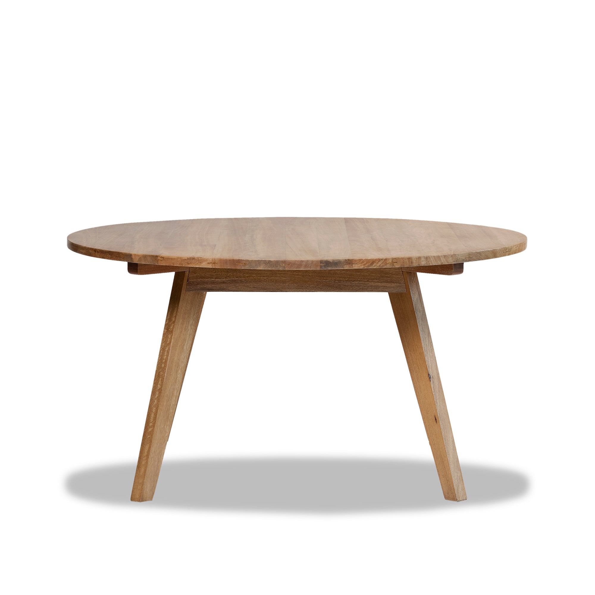 Giselle Round Dining Table - Natural Sealed